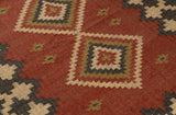 Kilim Style Hand Woven Jute Rug