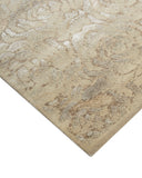 Modern Style Hand Knotted Wool Viscose Carpet