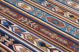 Modern Style Flat Woven Wool Rug