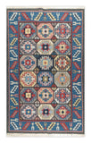 Art kilim style flat woven woollen durrie rug