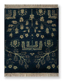 Hand Knotted Woollen Traditional Design Carpet