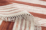 Wool Stripes Flat Woven Durrie Rugs