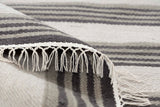 Wool Stripes Flat Woven Durrie Rugs