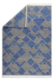 Wool Geometrical Flat Woven Durrie Rugs