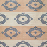 Art kilim style flat woven cotton durrie rug