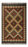 Kilim Style Hand Woven Jute Rug