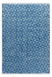 Cotton Block Printed Flatwoven Durrie Rugs