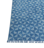 Cotton Block Printed Flatwoven Durrie Rugs