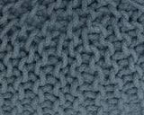 Cotton Bean Bag Pouf