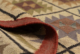 Kilim Style Hand Woven Jute Rug