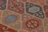 Modern Style Flat Woven Wool Rug