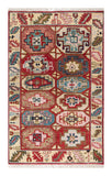 Hand Knotted Kazak Tribal Design Carpet