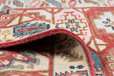 Hand Knotted Kazak Tribal Design Carpet