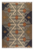 Kilim Style Hand Woven Jute Rug