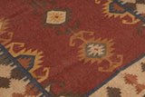 Kilim Style Hand Woven Jute Rug