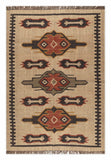 Kilim Style Hand Woven Jute Rug