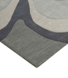 Hand Tufted Wool & Bamboo Silk Carpet