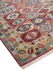 Hand Knotted Kazak Tribal Design Carpet