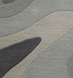 Hand Tufted Wool & Bamboo Silk Carpet