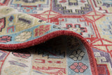 Hand Knotted Kazak Tribal Design Carpet