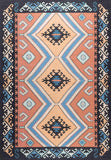 Geometrical Flat Woven Kilim Style Cotton Rug