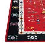 Modern Style Flat Woven Wool Rug