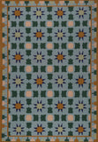 Azure DualStar Durrie Rugs