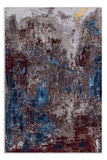 Modern Style Hand Knotted Wool Viscose Carpet