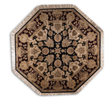 Hand Knotted Woollen Traditional Design Carpet