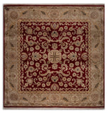 Hand Knotted Woollen Traditional Design Carpet