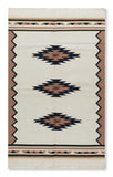 Ivory Kilim Wool Durrie
