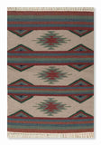 Rust Olive Kilim Wool Durrie Rugs