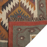 Kilim Style Hand Woven Jute Rug