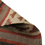 Kilim Style Hand Woven Jute Rug