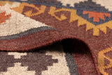 Kilim Style Hand Woven Jute Rug