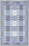 Geometrical Flat Woven Kilim Style Cotton Rug
