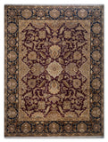 Hand Knotted Woollen Traditional Design Carpet