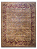 Hand Knotted Woollen Traditional Design Carpet