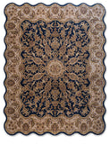 Hand Knotted Woollen Traditional Design Carpet