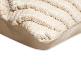 BOHO STYLE COTTON WHITE HAND WOVEN CUSHION