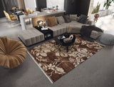 Floral Luxe: Warm Elegance in Every Knot HandKnotted In Wool Carpet