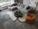Hand Tufted Wool & Bamboo Silk Carpet