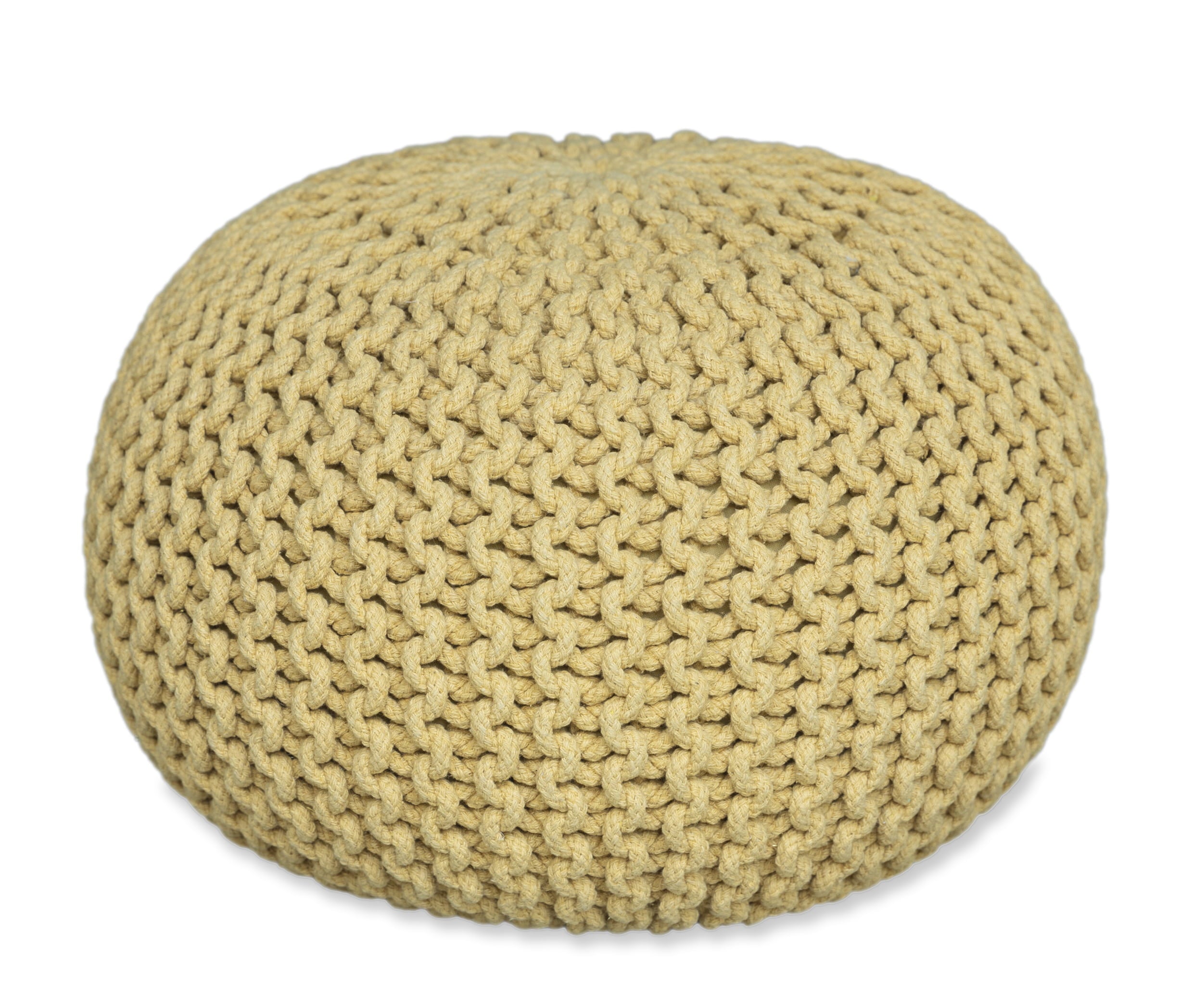 Cotton Bean Bag Pouf