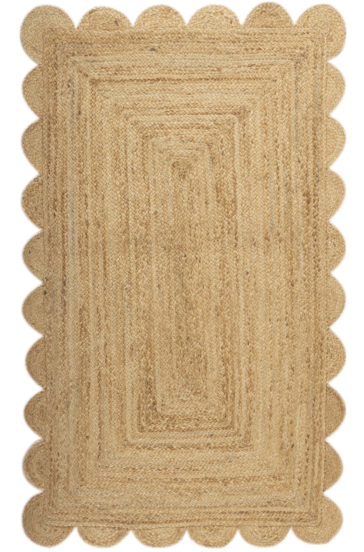 Rustic Jute Braided Rug