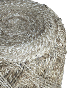 Jute Haven Pouf