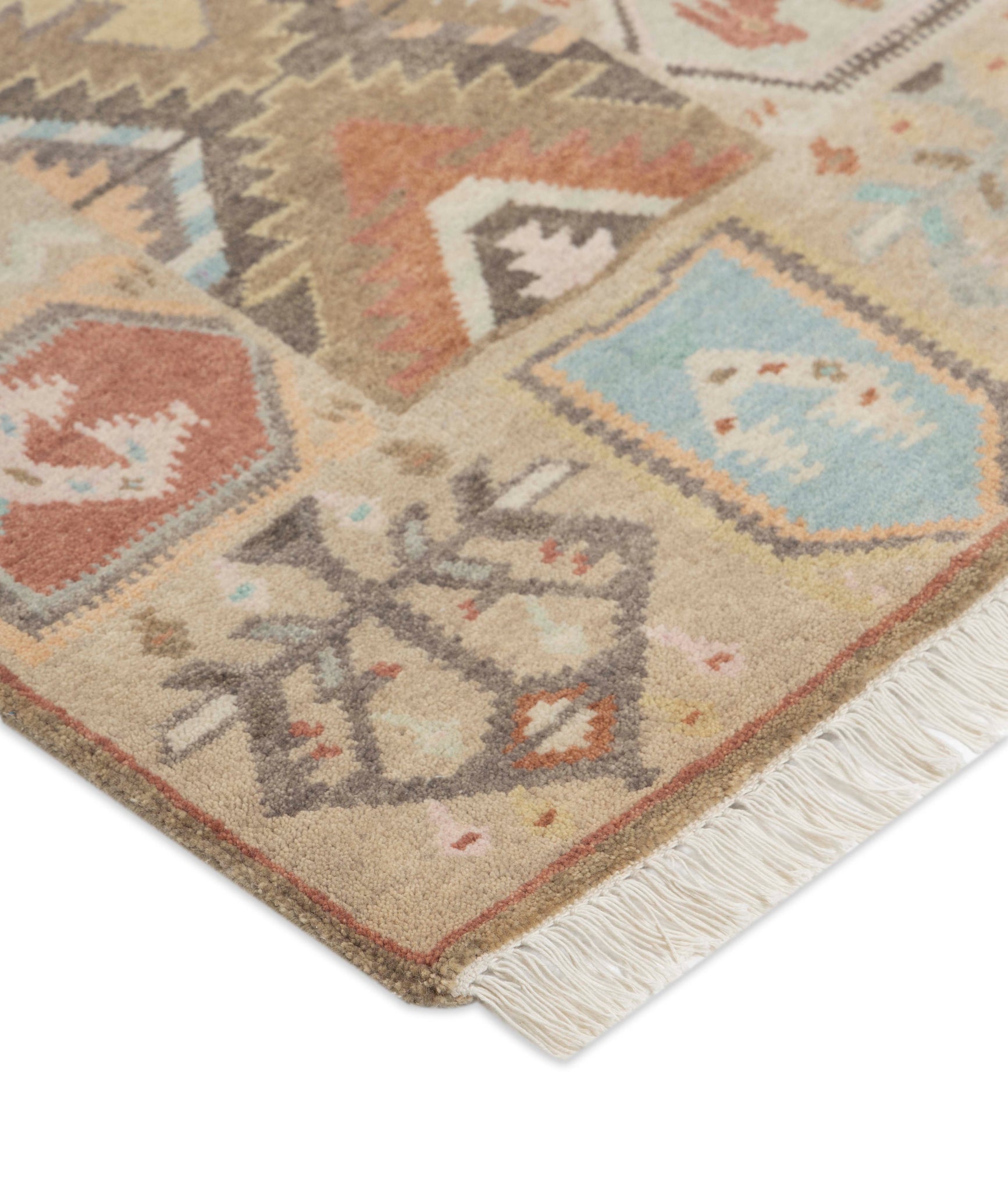 Persian Design Hand Knotted Runner