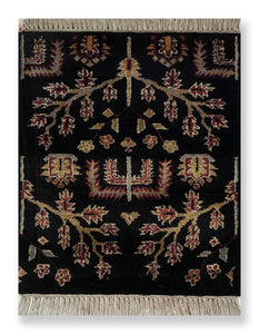 Hand Knotted Woollen Traditional Design Carpet