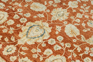 Peshawar Transitional woollen Hand Knotted Carpet