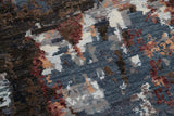 Modern Style Hand Knotted Wool Viscose Carpet