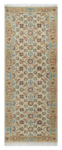 Persian Design Hand Knotted Runner